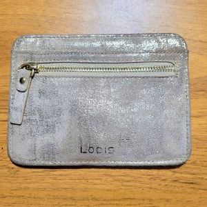 RFID Gold Leather Wallet